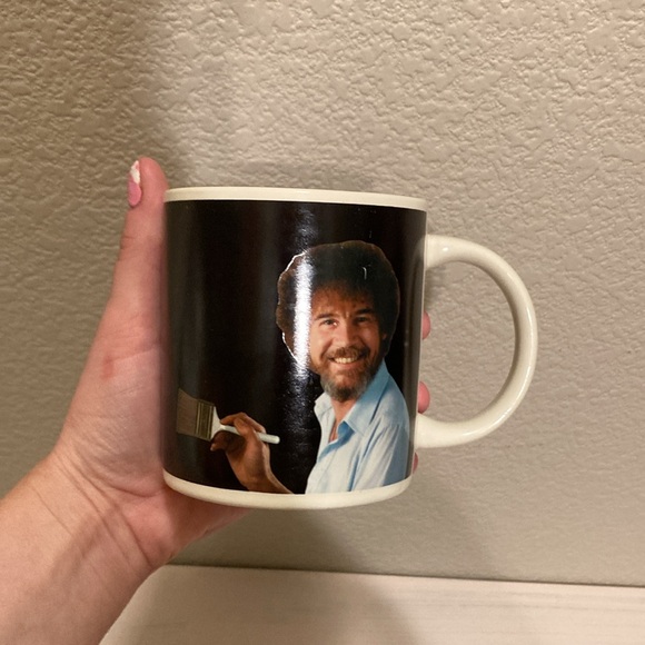 The Unemployed Philosophers Guild Bob Ross Heat Changing Ceramic Coffee Tea Mug - Picture 11 of 16